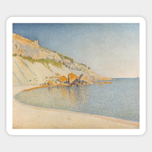 Cassis, Cap Lombard, Opus 196 by Paul Signac Magnet